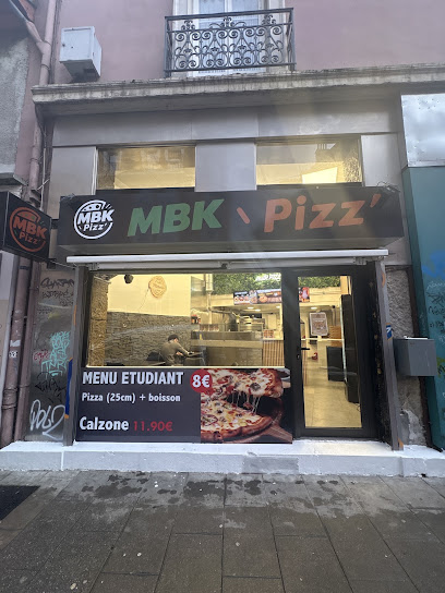 Pizza de MBK Pizz’ à Grenoble