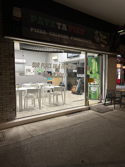 Pizza de Paye Ta Pizz' à Saint-Martin-d'Hères