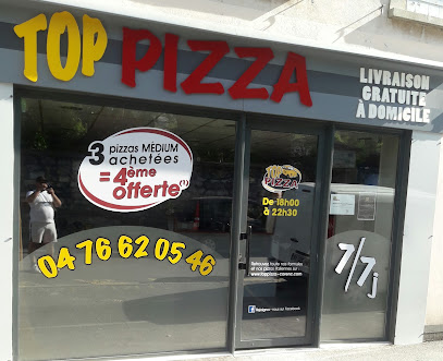 Pizza de Top Pizza - Livraison à domicile gratuite à Corenc